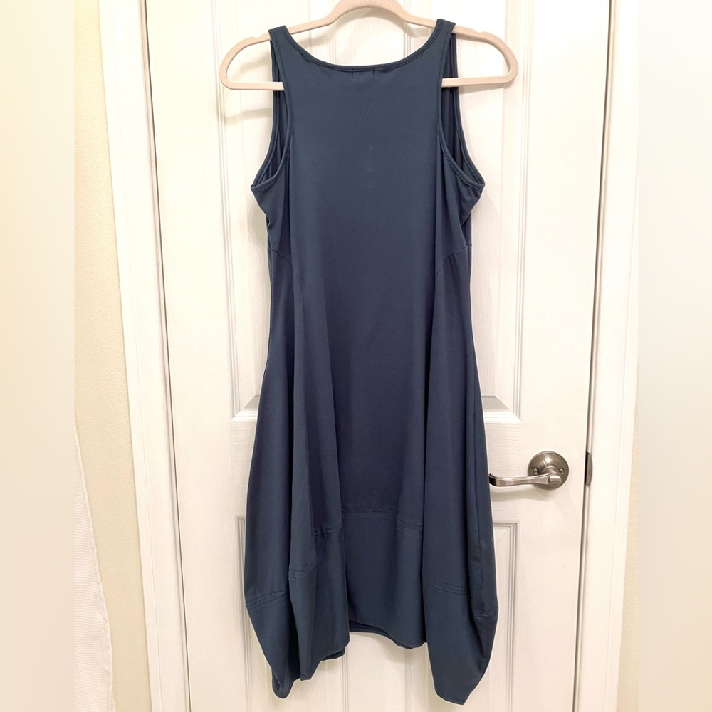Pretty blue tank/full skirt dress, Just JLL size Small - Picture 13 of 14